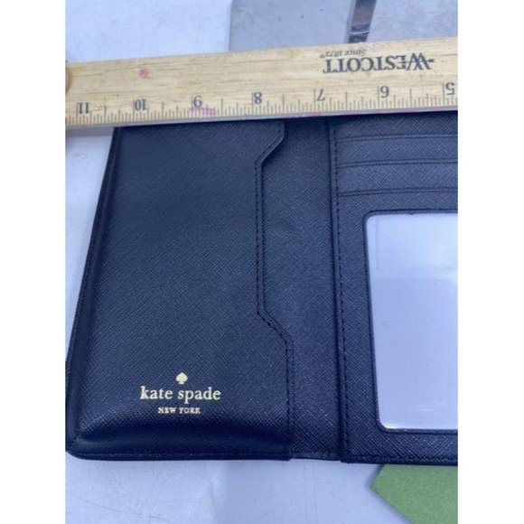 Kate Spade Device Card Black Wristlet - Picture 5 of 8